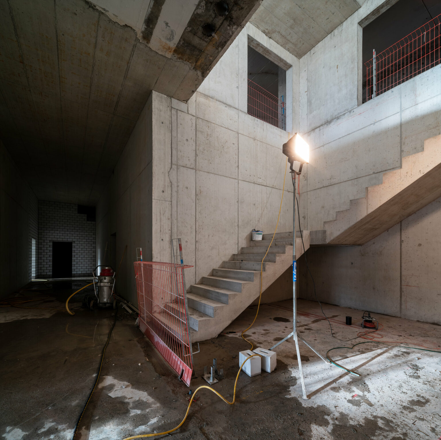 Innere Erschliessung des Gebäudes – Baublog Holligerhof 8
