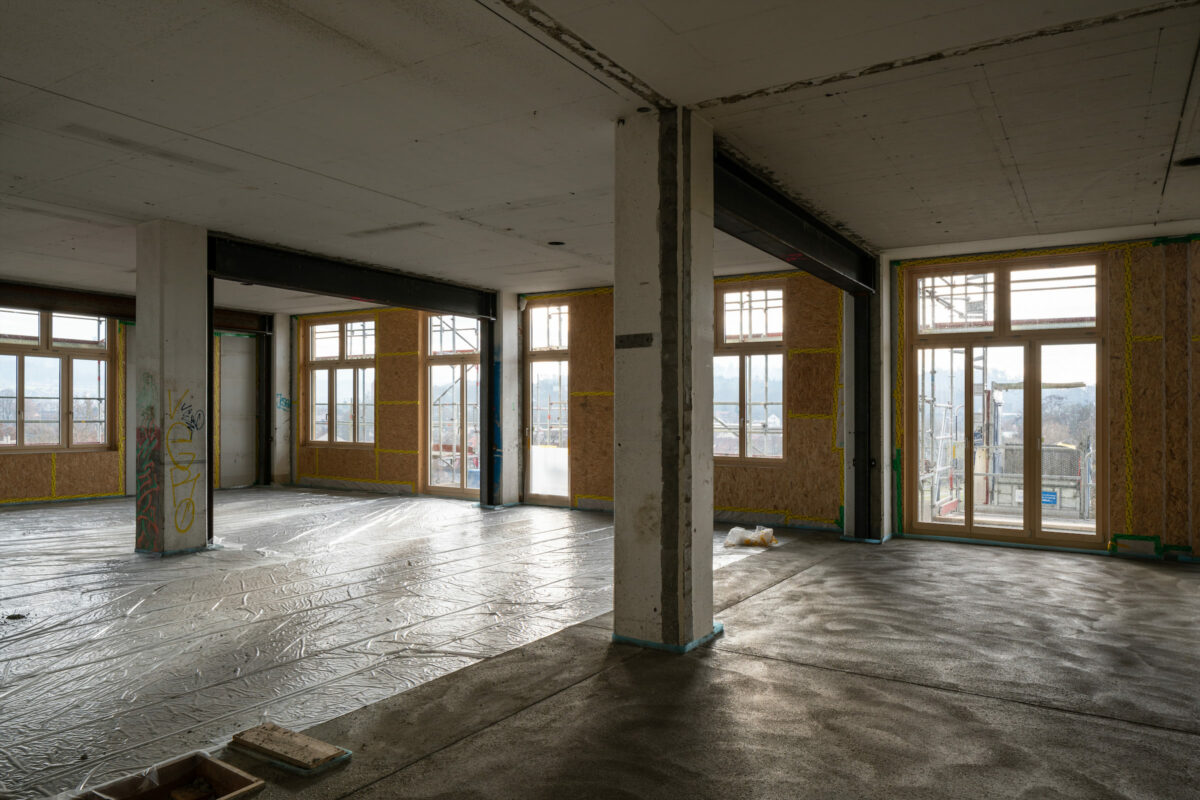 Baustellen-Impressionen Winter 2020/2021 – Baublog Holligerhof 8